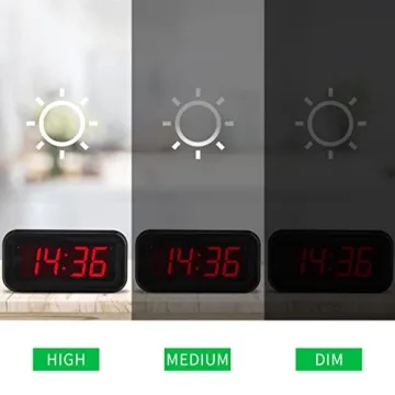Quality LED Digital Alarm Clock for Home and Travel