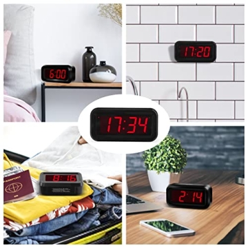 Quality LED Digital Alarm Clock for Home and Travel