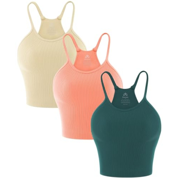 Sunzel Free to Be Seamless Racerback Tanks - 3pcs