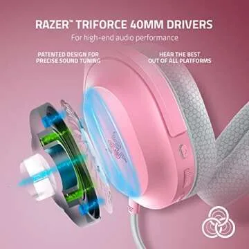 Razer Barracuda X Wireless Gaming Headset - Quartz Pink