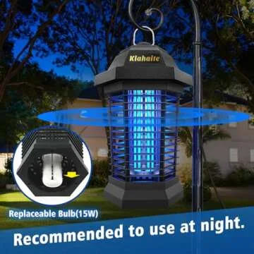 Klahaite Bug Zapper for Mosquito and Insect Control