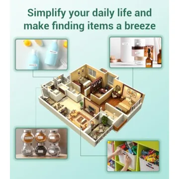 Vixic D210S Label Maker with Tapes for Home and Office