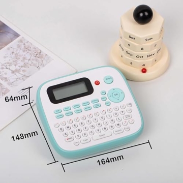 Vixic D210S Label Maker with Tapes for Home and Office
