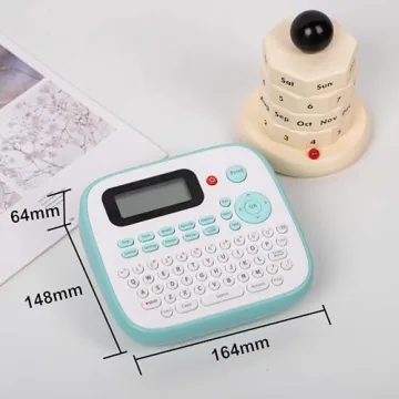 Vixic D210S Label Maker with Tapes for Home and Office