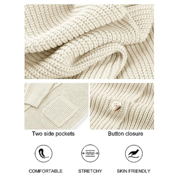 Stylish MEROKEETY Women's Oversized Cardigan Sweater