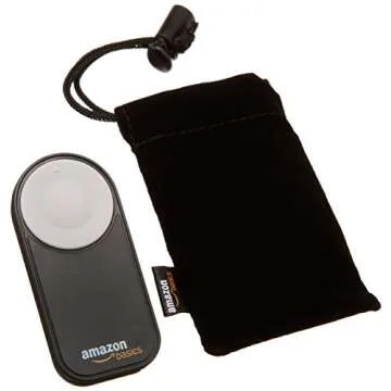 Amazon Basics Wireless Remote Control Shutter Release For Nikon Digital SLR Camera, Black