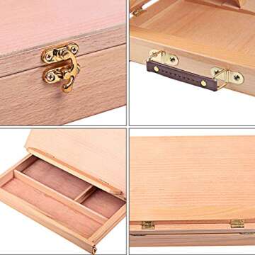 Falling in Art Adjustable Tabletop Sketch Easel - Perfect for Artists