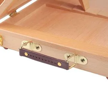 Falling in Art Portable Sketch Easel with Storage Drawer