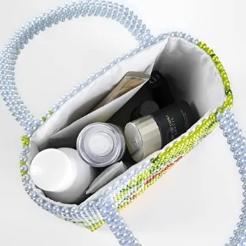 Stylish YUSHINY Acrylic Beaded Tote for Women