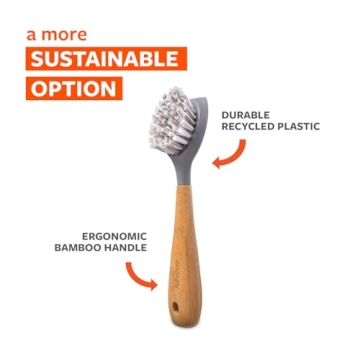 Eco-Friendly Full Circle Tenacious C Bamboo Dish Brush