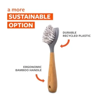 Eco-Friendly Full Circle Tenacious C Bamboo Dish Brush