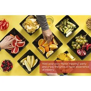 mberry Miracle Berry Tablets, Miracle Fruit Snacks, 10 Count, .12 Ounce, Pack of 1