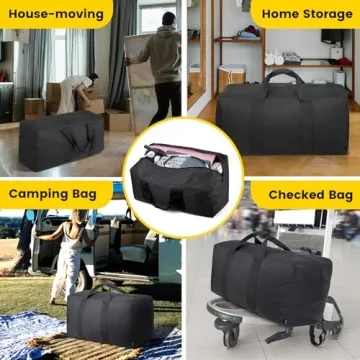 Durable 100L Duffle Bag for Travel & Camping