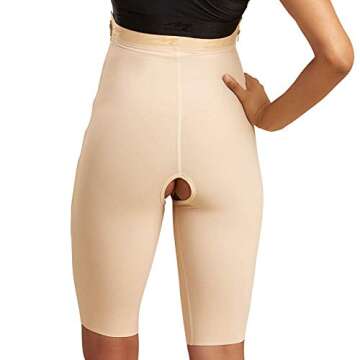 Marena LGS Stage 1 Recovery High-Waist Girdle, Short Length Post-Surgical Girdle for Women