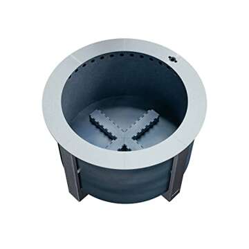 Breeo Smokeless FirePit X Series 19 | 22.1 inch Smokeless Fire Pit Perfect for Backyard Gatherings