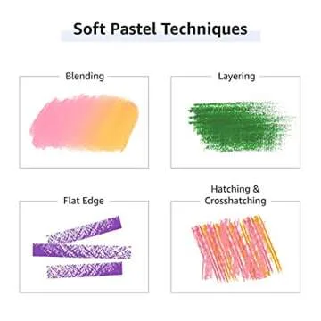 Mungyo Non Toxic Square Chalk, Soft Pastel, 64 Pack, Assorted Colors (B441R078-7003A)