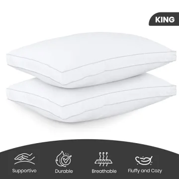 Utopia Bedding King Size Cooling Pillows Set of 2