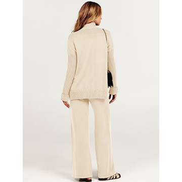 Chic ANRABESS 2 Piece Sweater Lounge Set for Women