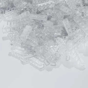 WEBRICK 300 Pcs Classic Transparent Building Bricks