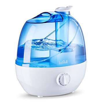 Cool Mist Humidifiers for Bedroom & Large Room (2.5L Water Tank) Quiet Ultrasonic Air Humidifier For...