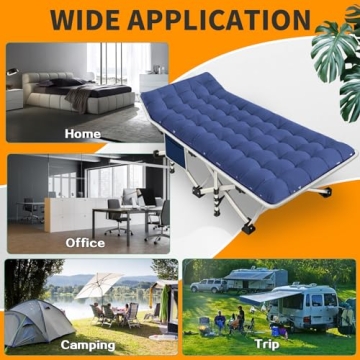 Comfortable NESDCC Camping Cot with Mattress for All