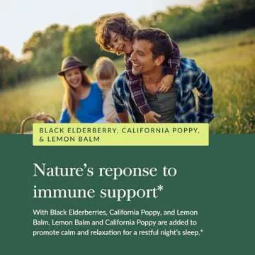 Gaia Herbs Black Elderberry Syrup - Immune & Sleep Support