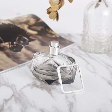 Henstar Compatible with Apple Watch Case 38mm,iWatch Face Bling Crystal Diamonds Plate Cover Protective Frame Compatible with Apple Watch Series 3/2/1 (Silver-Diamond, Series 3/2/1 38mm)