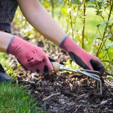 KAYGO Safety Work Gloves - 12 Pairs - XS Pink