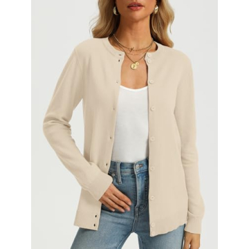 Trendy Lightweight Women's Cardigan for Fall