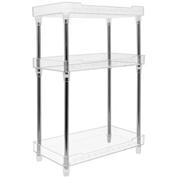 Sorbus 3-Tier Acrylic Bathroom Organizer Shelf