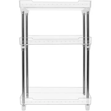 Sorbus 3-Tier Acrylic Bathroom Organizer Shelf