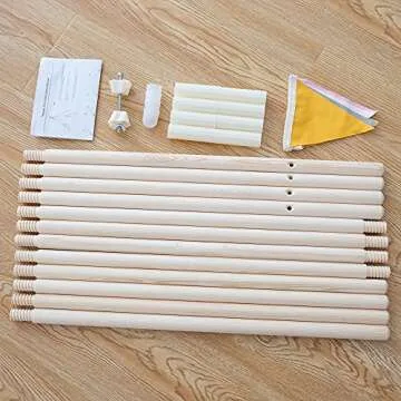 RONGFA Kids Teepee Tent - Indoor/Outdoor Fun for Kids