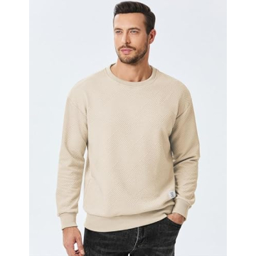 Dokotoo Men's Stylish Comfort Sweatshirt - Geometric Design
