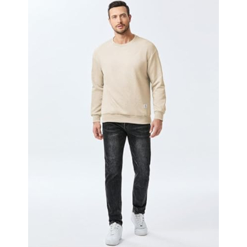 Dokotoo Men's Stylish Comfort Sweatshirt - Geometric Design