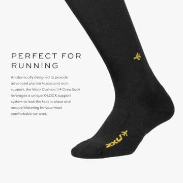 2XU Flight Compression Socks for Enhanced Performance and Recovery