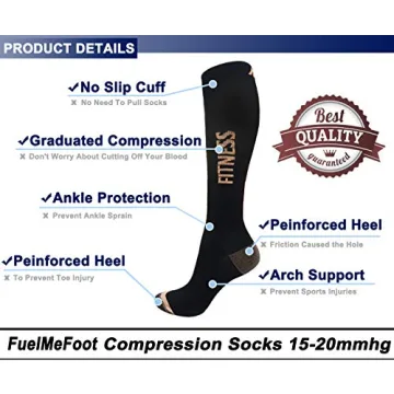 FuelMeFoot Compression Socks for Ultimate Support