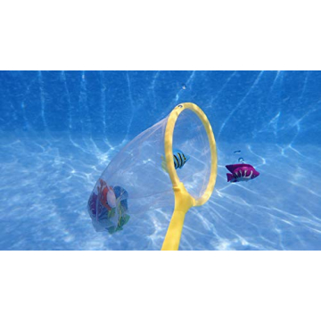 Swimline 6-Pack Dive Toys with Fishing Net for Kids