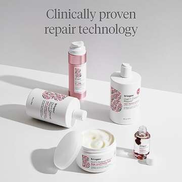 Briogeo Don’t Despair, Repair! Strength + Repair Solutions Set, Hair Repair Shampoo, Conditioner Plus Mini Hair Mask, Mini Hair Oil and Mini Rice Water Protein Treatment, 6-Piece Set