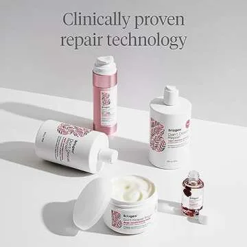 Briogeo Don’t Despair, Repair! Strength + Repair Solutions Set, Hair Repair Shampoo, Conditioner Plus Mini Hair Mask, Mini Hair Oil and Mini Rice Water Protein Treatment, 6-Piece Set