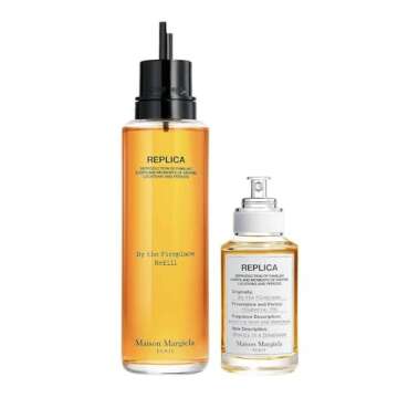 Maison Margiela Replica By The Fireplace 2-Piece Set For Unisex, (3.4 Oz Eau De Toilette Spray Refillable + 1.0 Oz Eau De Toilette Spray)