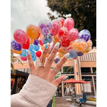 POTESSA Eternity Ring 18K Gold Plated Cubic Zirconia