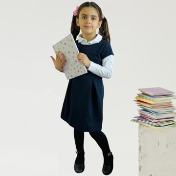 Stylish 2 Pack Kids Cotton Tights for Girls 8-10 Years