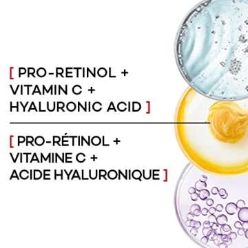 L'Oreal Paris Revitalift Triple Power Anti-Aging Overnight Mask, Pro Retinol, Hyaluronic Acid & Vita...