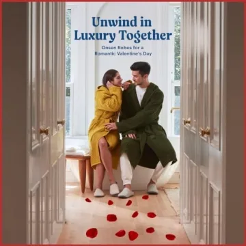 ONSen Waffle Bath Robe with Hood - Lightweight & Absorbent