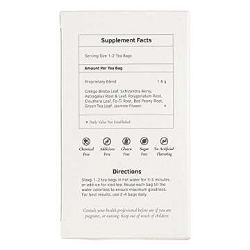 Health King Ginkgo Biloba Tea for Memory & Clarity