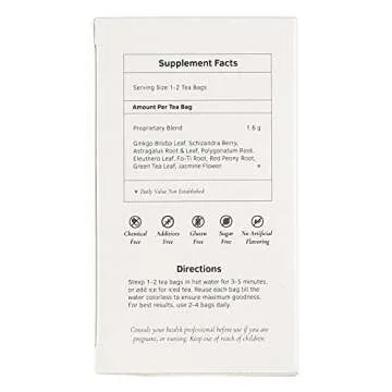 Health King Ginkgo Biloba Tea for Memory & Clarity