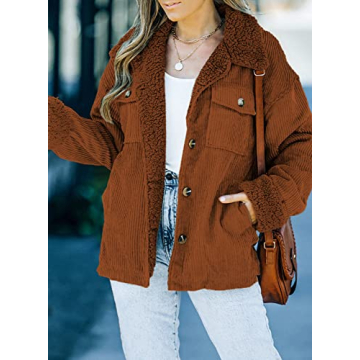 Dokotoo Women’s Thick Corduroy Jacket for Winter Style