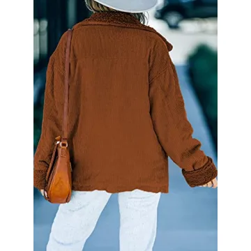 Dokotoo Women’s Thick Corduroy Jacket for Winter Style