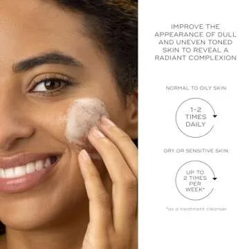 Medik8 Surface Radiance Cleanse - AHA and BHA Daily Face Cleanser - Exfoliating, Gentle Foaming Face Wash - Anti-Aging Facial Cleanser - 5.0 oz