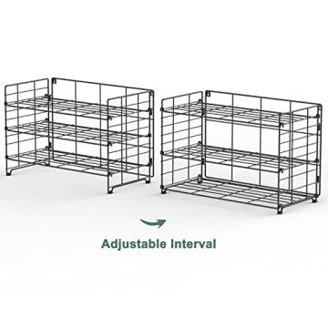 Vidor Adjustable Water Bottle Organizer for Home & Kitchen